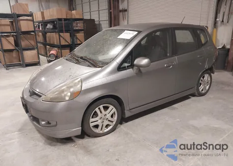 2008 Honda Fit Sport from USA, damaged, VIN JHMGD37688S007355